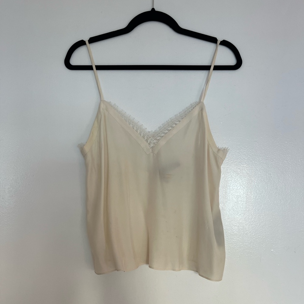 Kooples White Lace Camisole